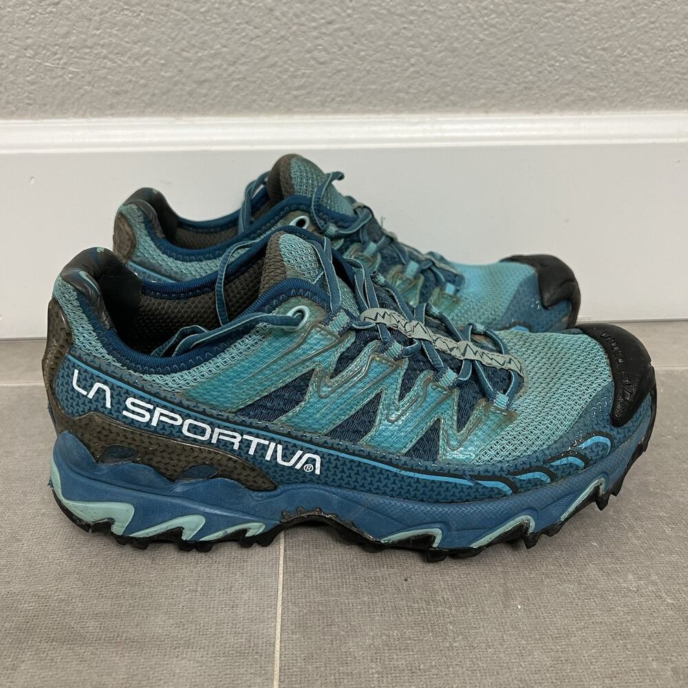 La Sportiva Ultra Raptor Women’s Size 7.5 Blue Trail Running Outdoor Shoes